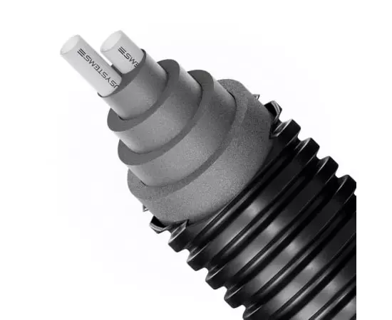 USYSTEMS труба Varia Twin PE-Xa 2x25x3,5/140 PN10 бухта 200м...
