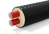 Труба ТВЭЛ-ПЭКС-2-К, 10 бар 2х40/140