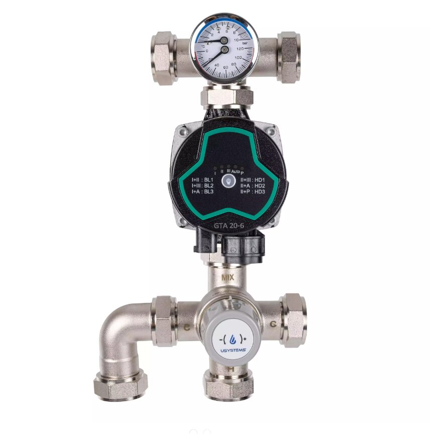 USYSTEMS насосно-смесительный блок A-S без насоса с автомати...