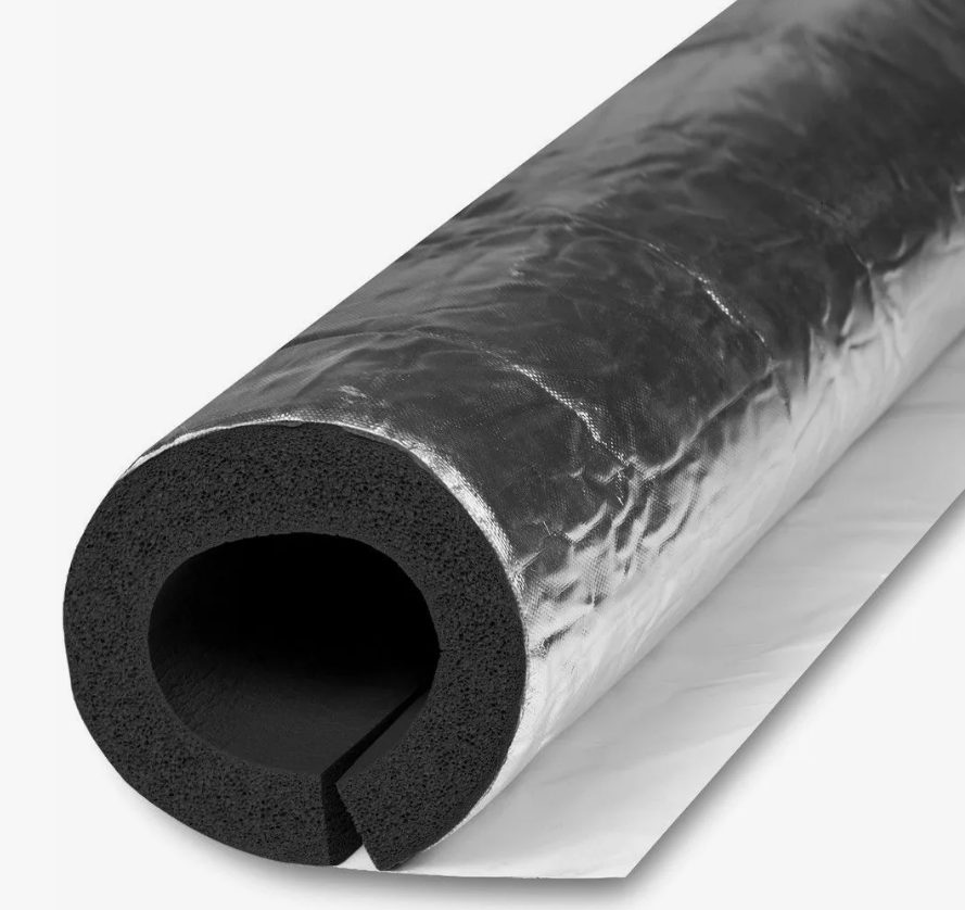 Трубка K-FLEX 09×015-1 ECO black IN CLAD grey