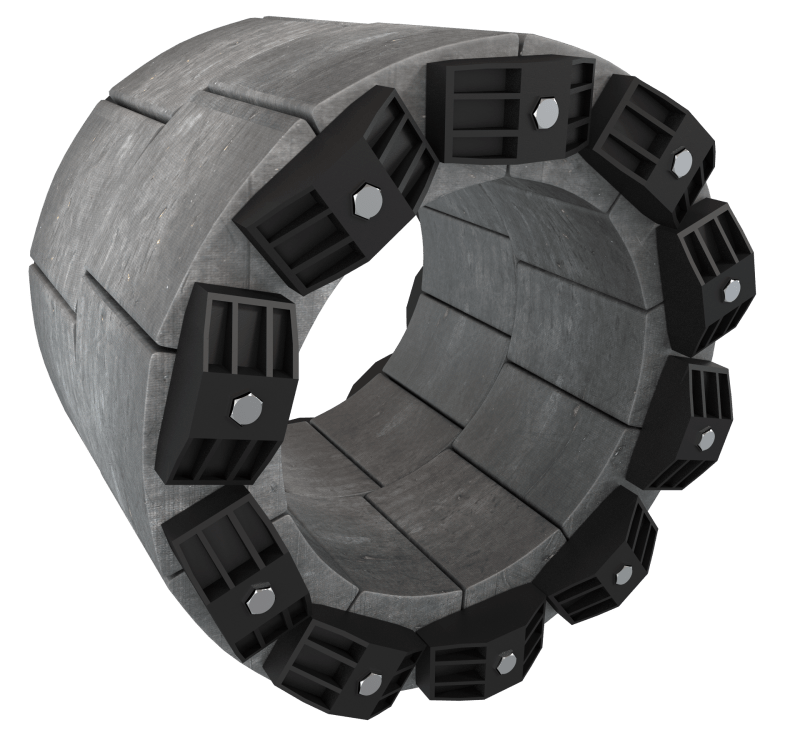 Гидроизолирующий комплект для прохода сквозь стену (фундамен...